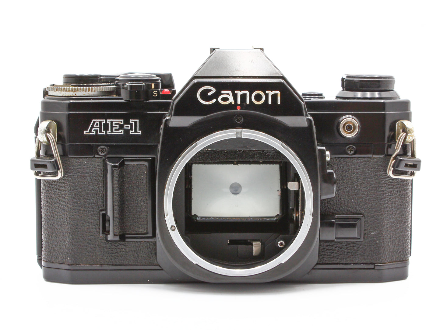 Canon AE-1 Black 35mm SLR Film Camera FD 50mm f/1.4 Lens【Very Good】