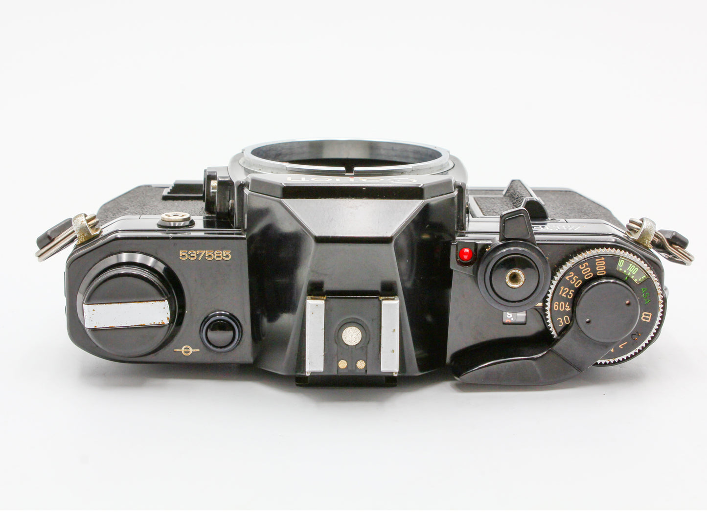 Canon AE-1 Black 35mm SLR Film Camera FD 50mm f/1.4 Lens【Very Good】