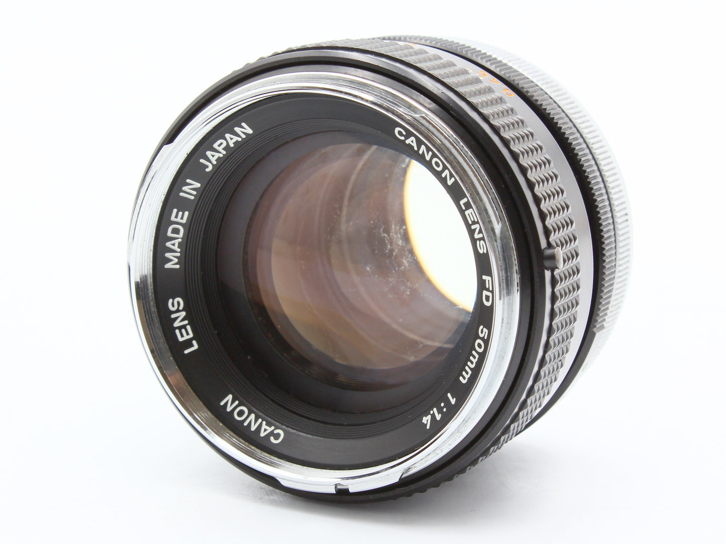 Canon AE-1 Black 35mm SLR Film Camera FD 50mm f/1.4 Lens【Very Good】