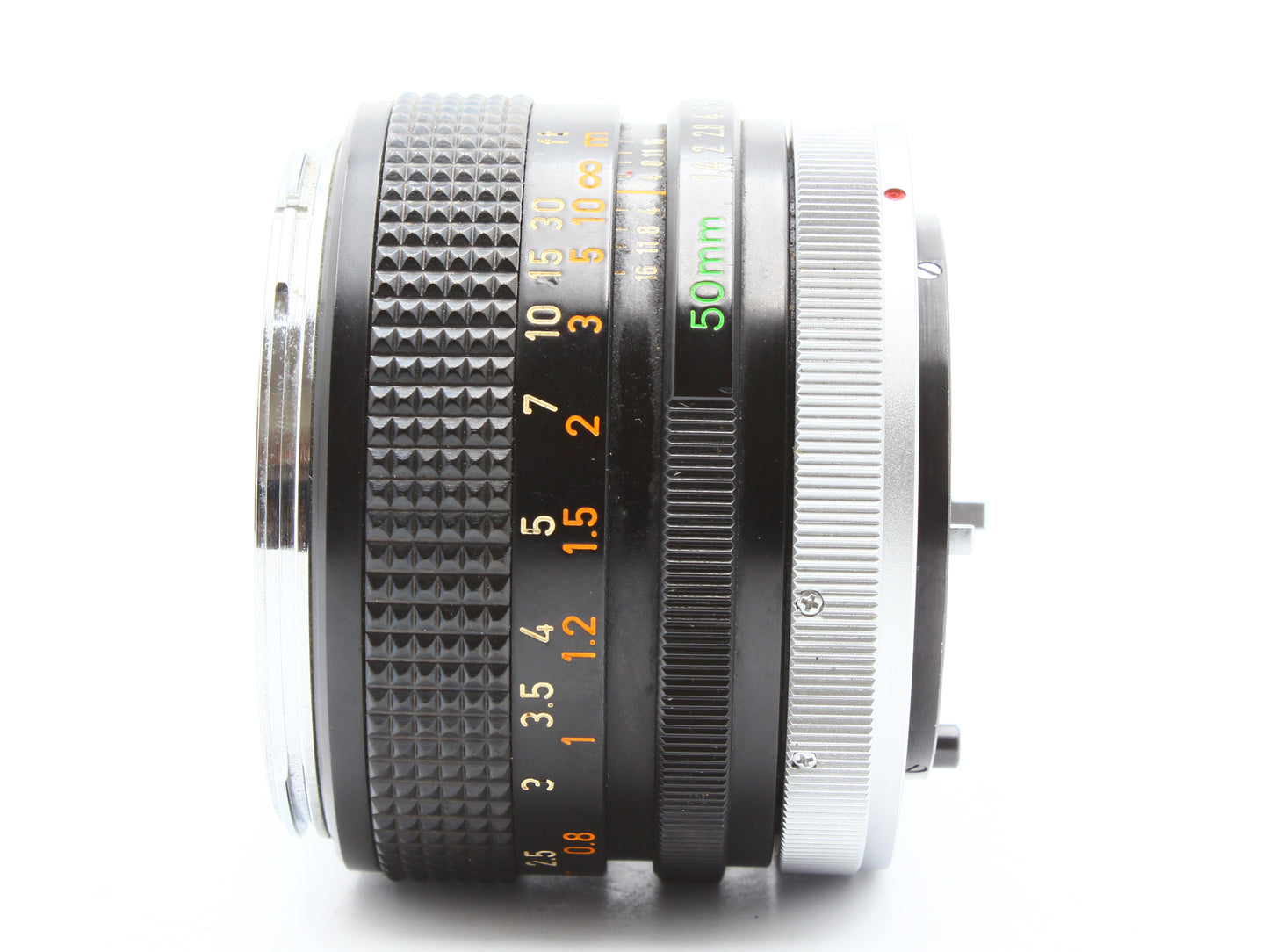 Canon AE-1 Black 35mm SLR Film Camera FD 50mm f/1.4 Lens【Very Good】