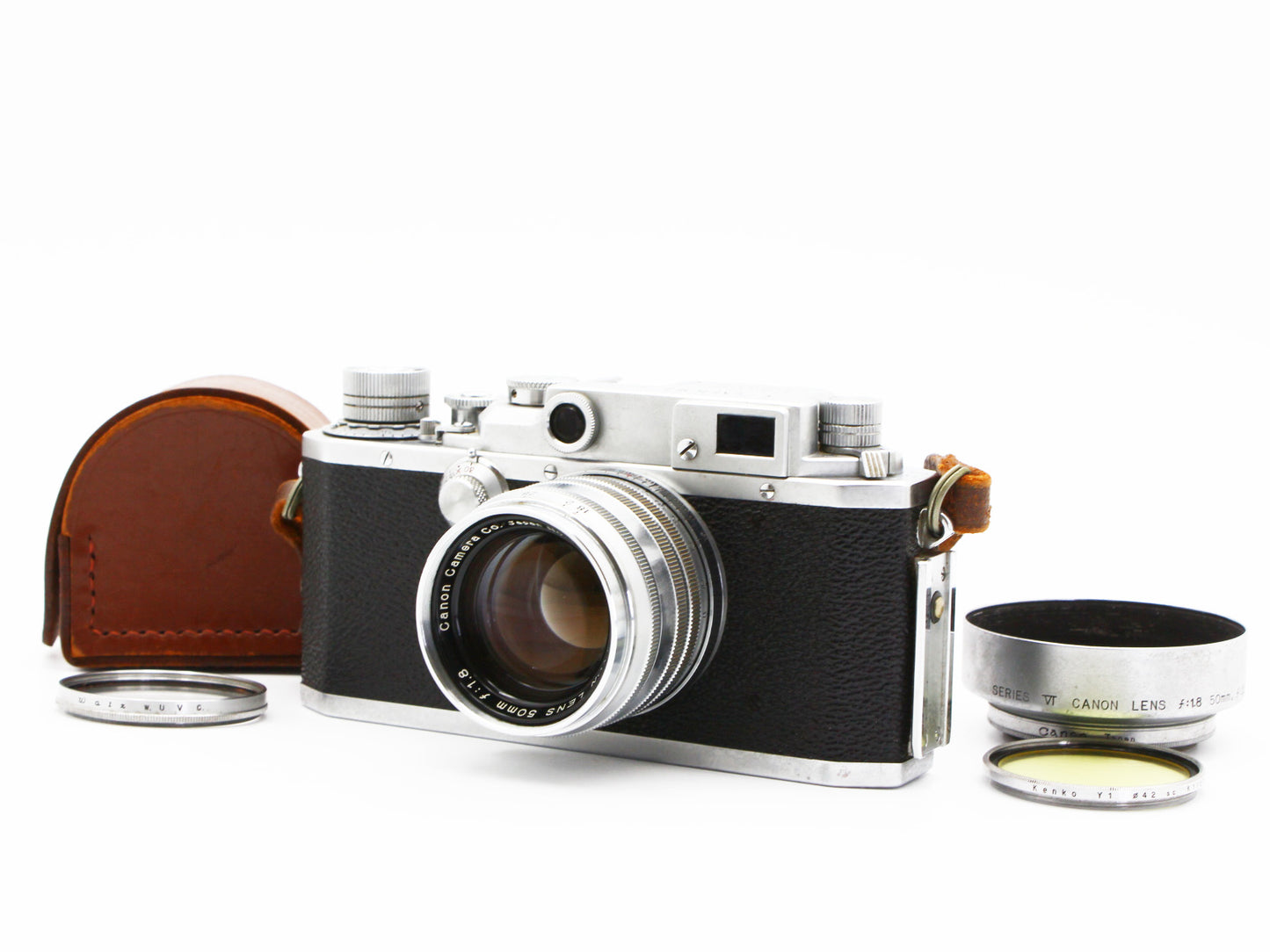Canon IIS2 2S2 35mm Rangefinder Film Camera 50mm f/1.8 Lens from JAPAN【VeryGood】