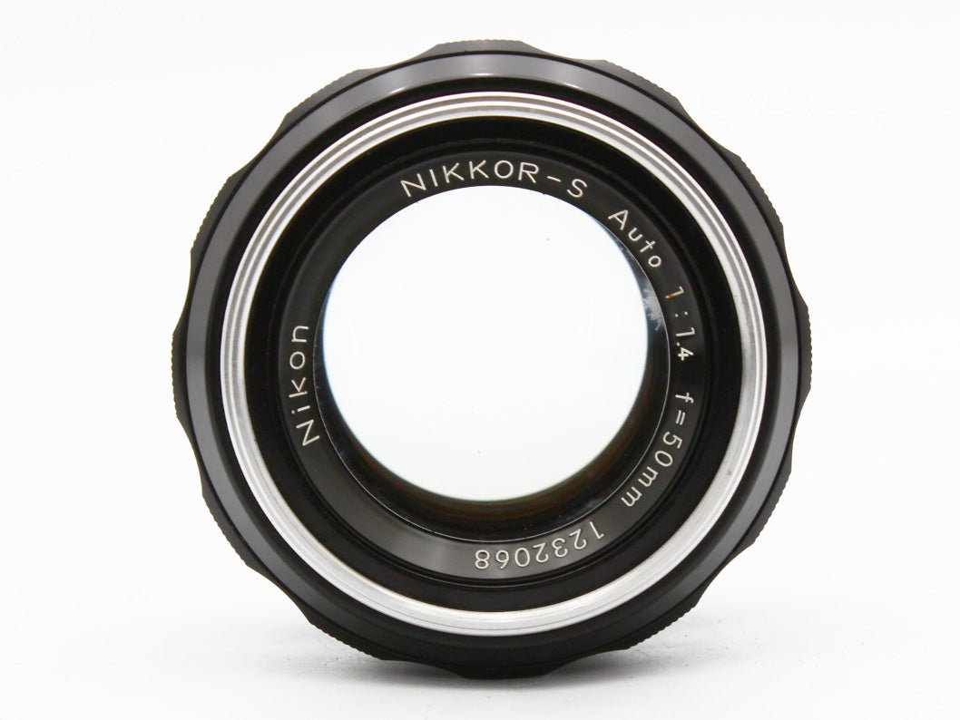 Nikon Nikomat FTN Silver 35mm Film Camera Nikkor-S 50mm f/1.4 Non-AI Lens【Exc+3】