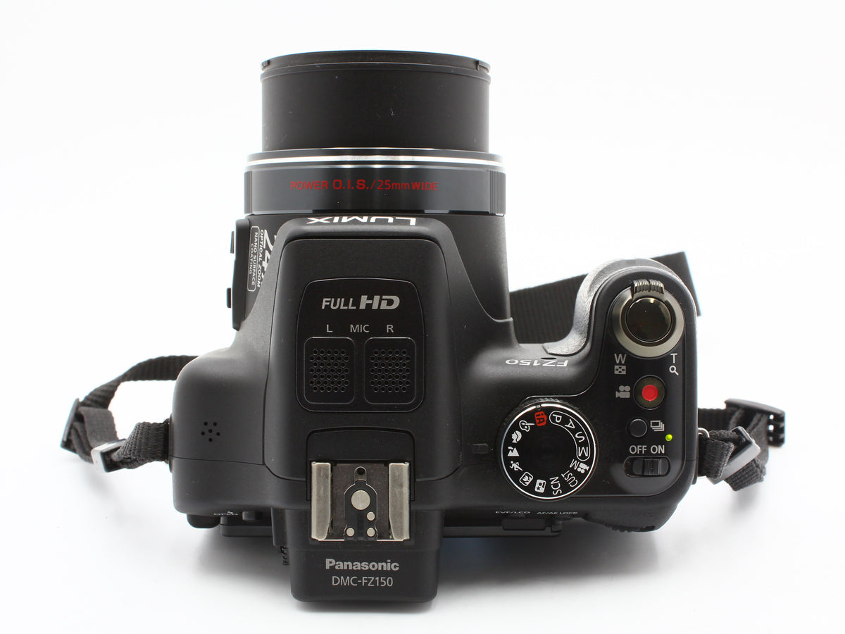 Panasonic LUMIX DMC-FZ150 Digital Camera Black 24x Zoom Lens JAPAN【Near Mint】