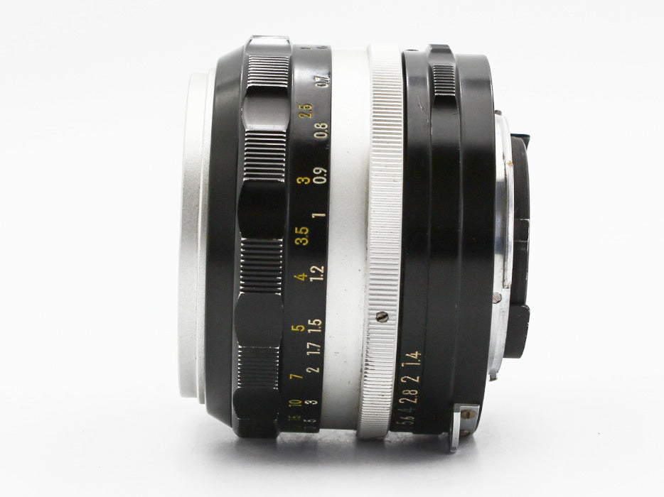Nikon Nikomat FTN Silver 35mm Film Camera Nikkor-S 50mm f/1.4 Non-AI Lens【Exc+3】