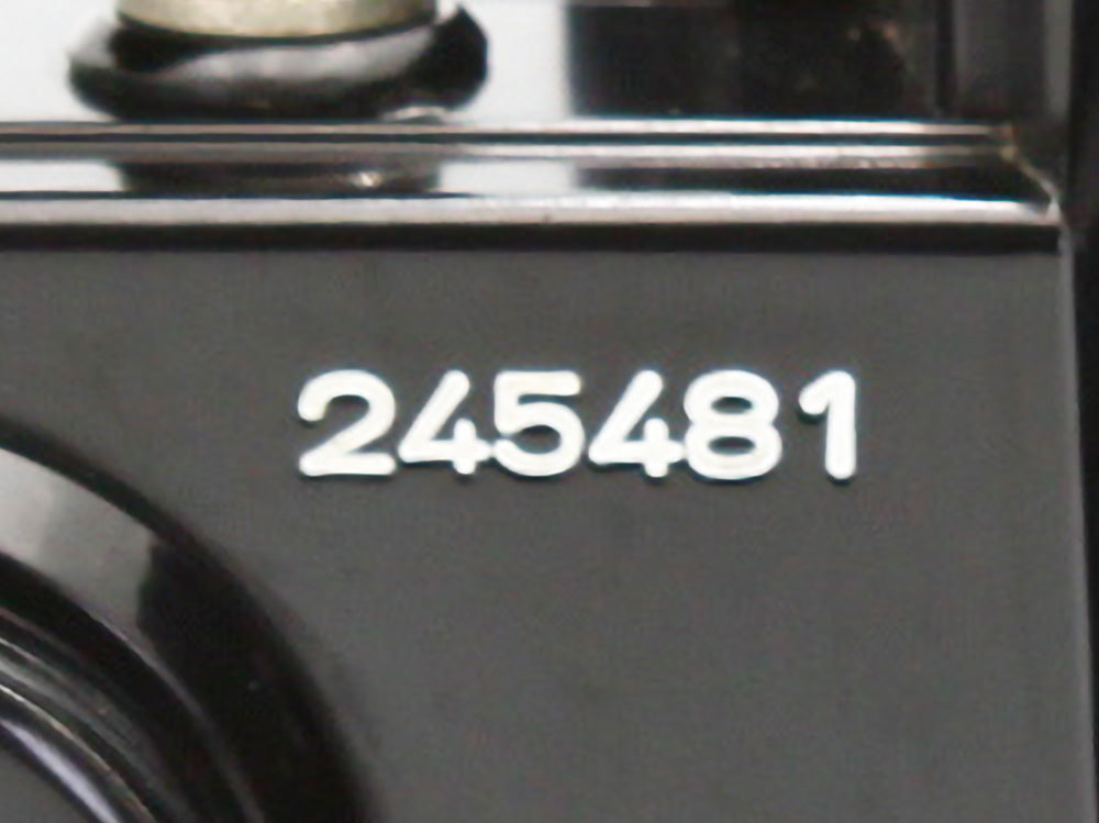 Canon AE-1 35mm SLR Film Camera  Black Body Date Back A from JAPAN【Exc+5】