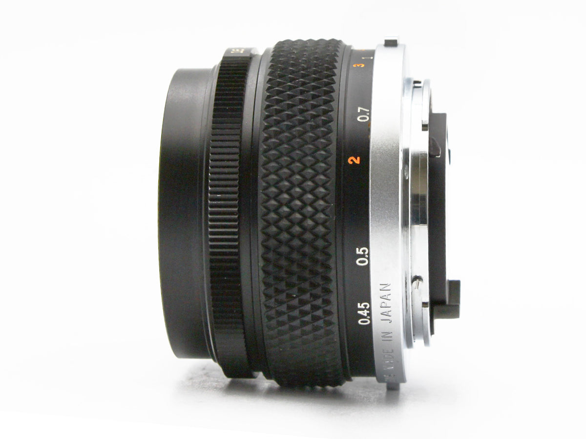 OLYMPUS OM-System G.ZUIKO AUTO-S 50mm f/1.4 MF Lens from JAPAN【Exc+4】