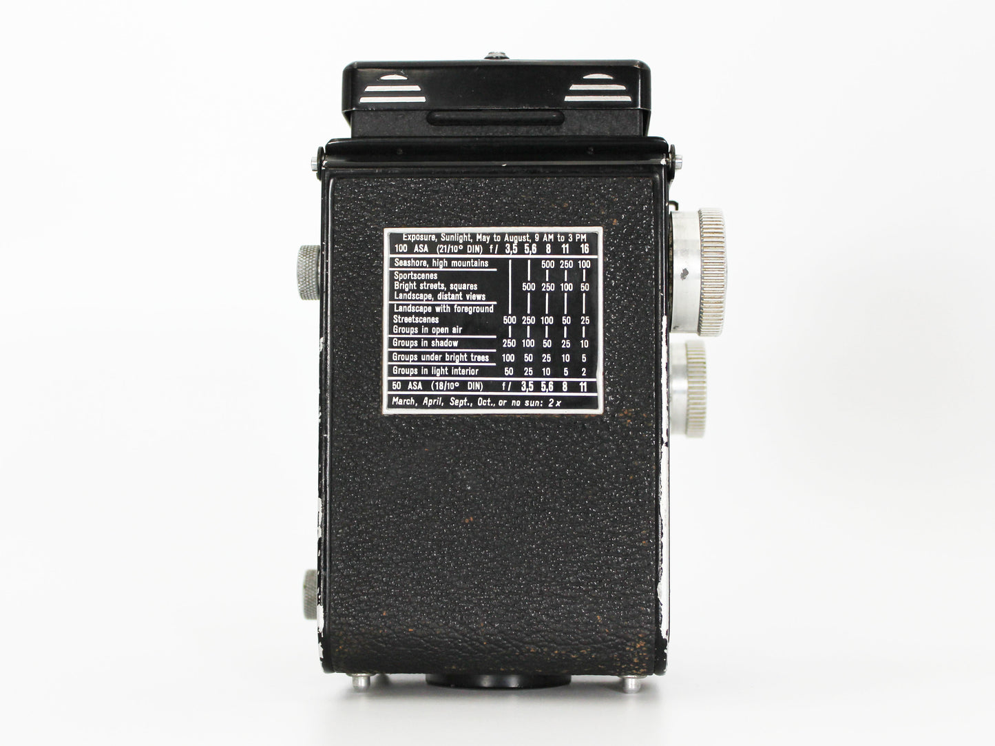 ROLLEICORD DBP DBGM Schneider-Kreuznach Xenar F3.5 75mm from JAPAN【Exc+3】