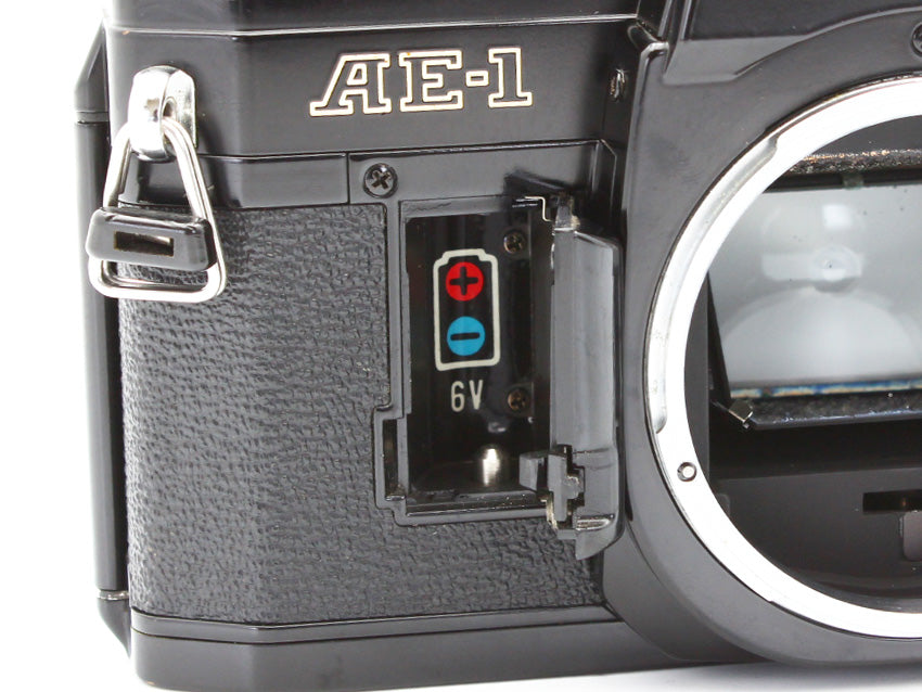 Canon AE-1 SLR Film Camera  Black NFD 35-70mm f/4 Zoom MF Lens from JAPAN【Exc+4】