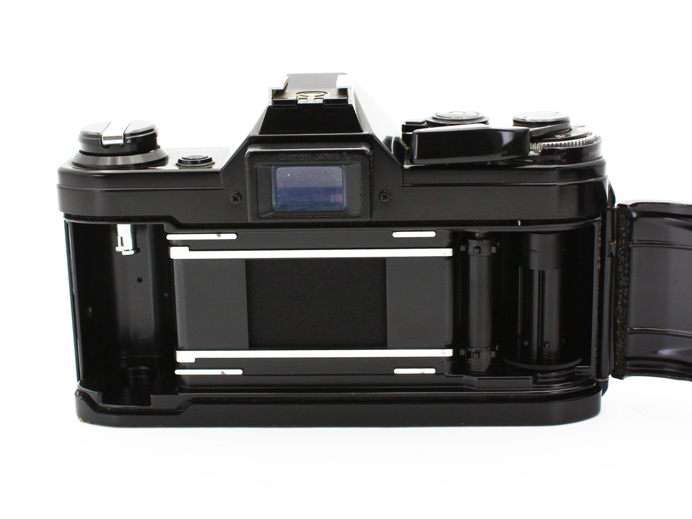 Canon AE-1 SLR Film Camera  Black NFD 35-70mm f/4 Zoom MF Lens from JAPAN【Exc+4】