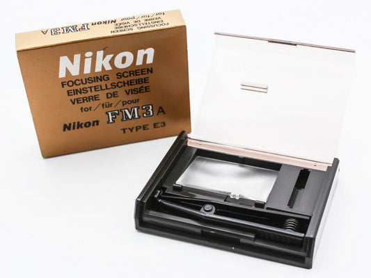 Nikon FM3A Grid Matte Focusing Screen Type E3【Near Mint】