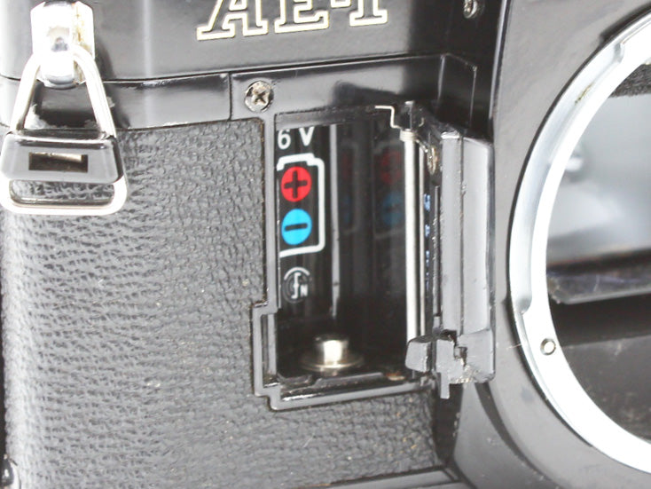 Canon AE-1 SLR Film Camera BLACK  FD 50mm f/1.8 S.C Lens from JAPAN 【Exc+4】