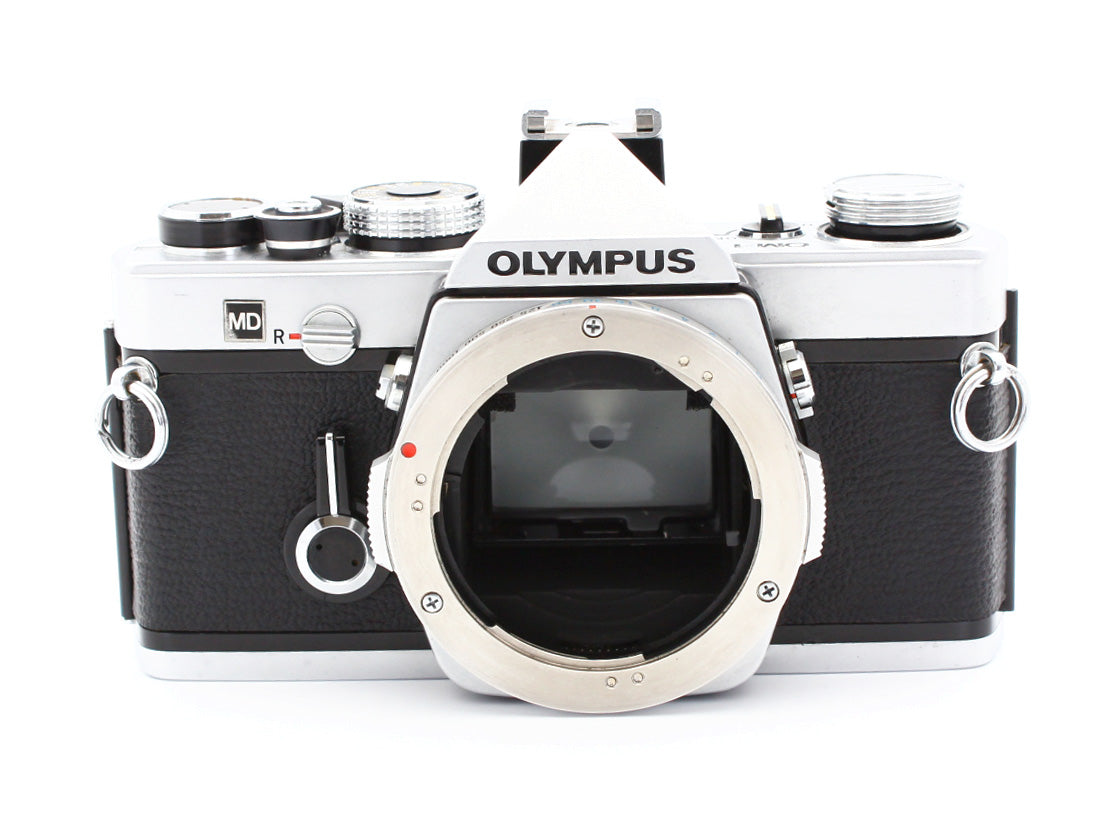 Olympus OM-1 MD 35mm SLR Film Camera G.Zuiko Auto-W 35mm f/2.8 Lens JAPAN【Exc+3】