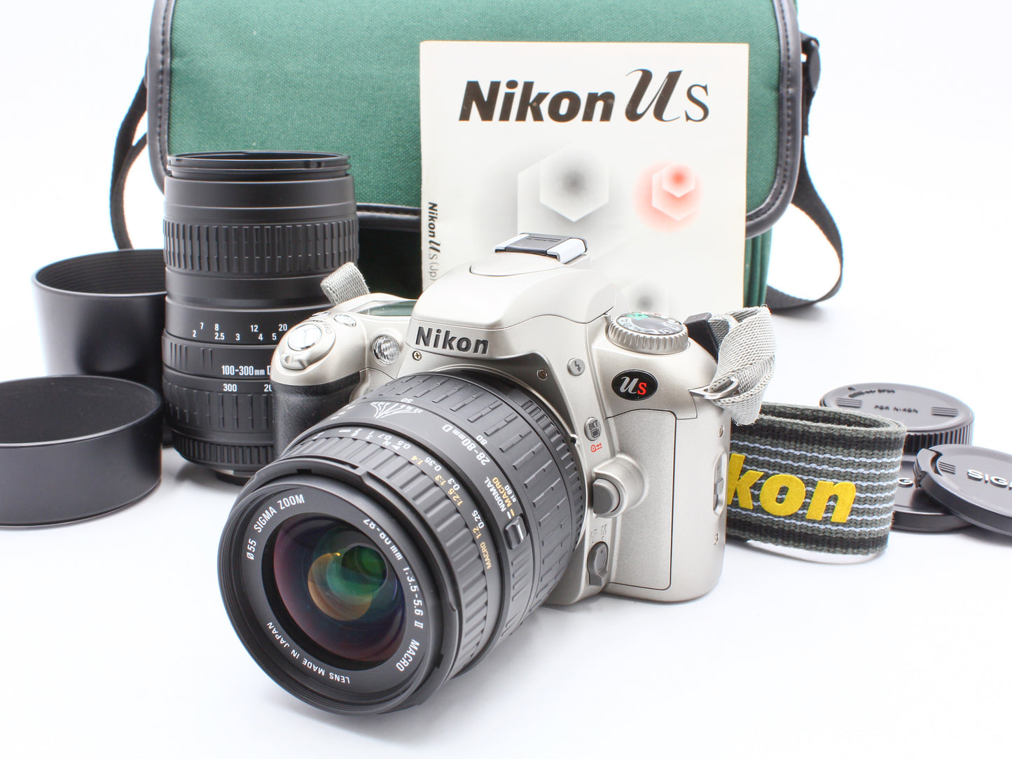 Nikon US Camera SIGMA 28-80mm f/3.5-5.6 100-300mm f/4.5-6.7 for Nikon【Exc+3】