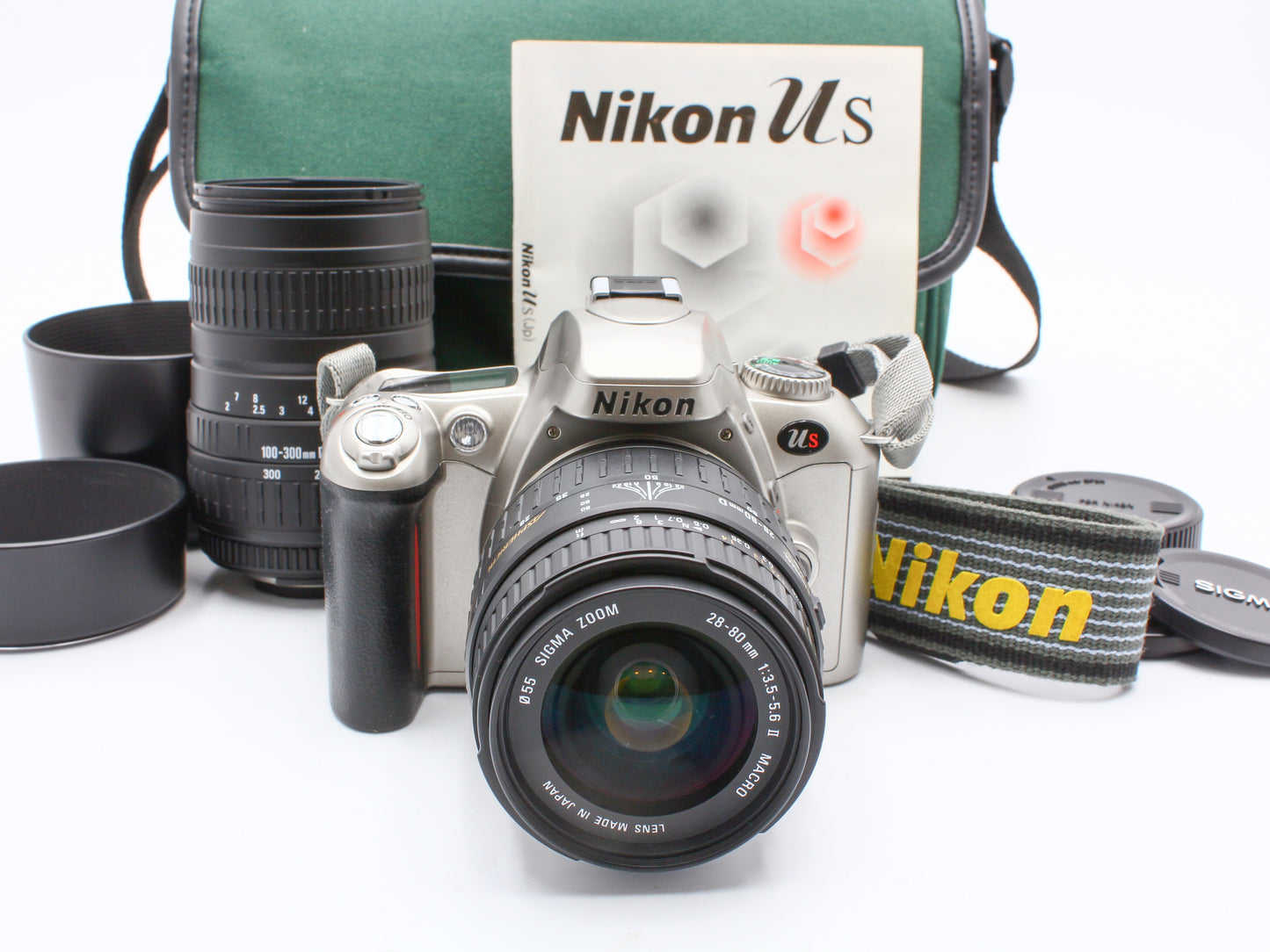 Nikon US Camera SIGMA 28-80mm f/3.5-5.6 100-300mm f/4.5-6.7 for Nikon【Exc+3】