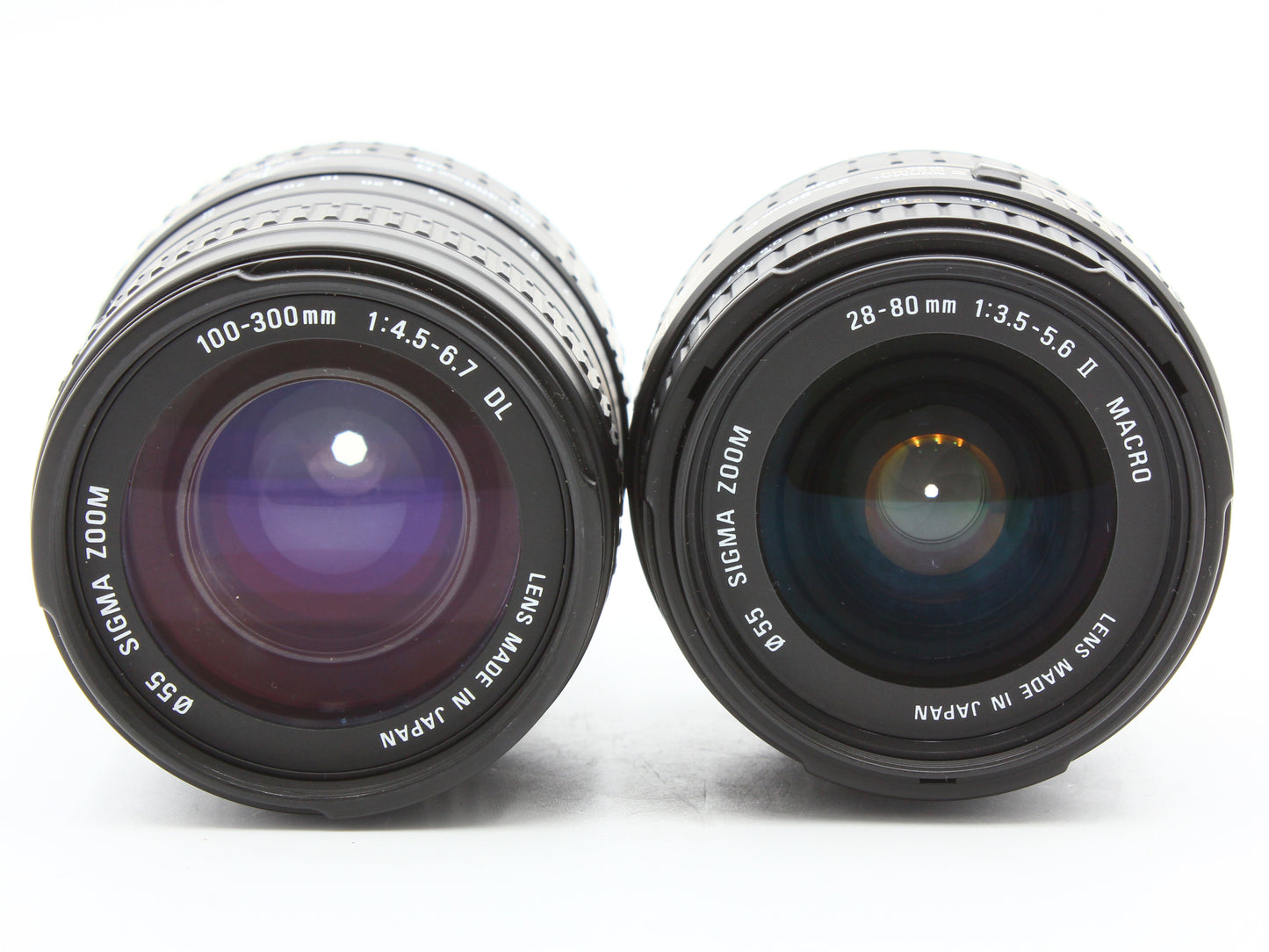 Nikon US Camera SIGMA 28-80mm f/3.5-5.6 100-300mm f/4.5-6.7 for Nikon【Exc+3】