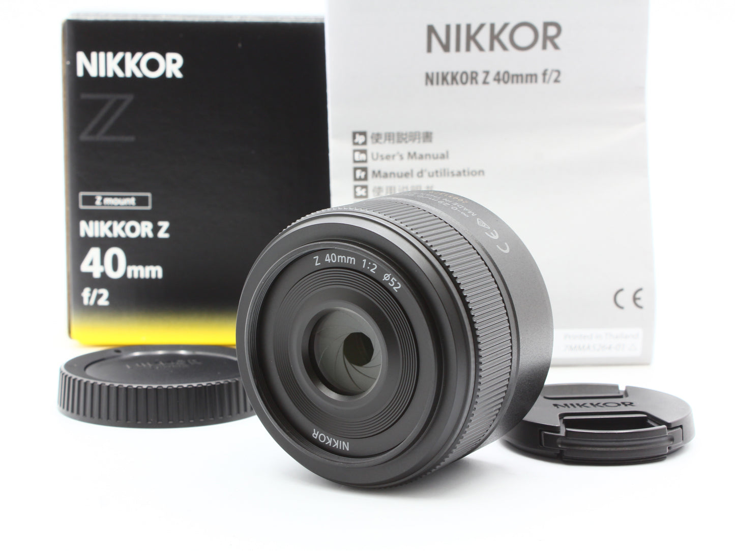 Nikon NIKKOR Z 40mm f/2 AF Lens for Z Mount Mirrorless Camera【Mint】