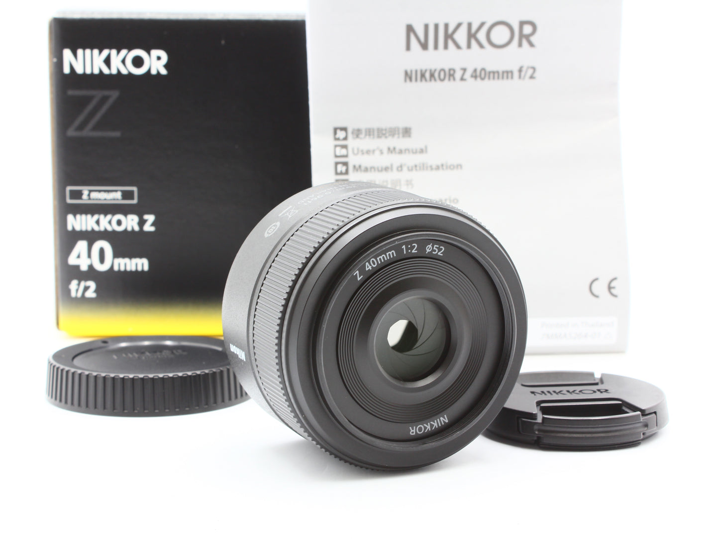Nikon NIKKOR Z 40mm f/2 AF Lens for Z Mount Mirrorless Camera【Mint】