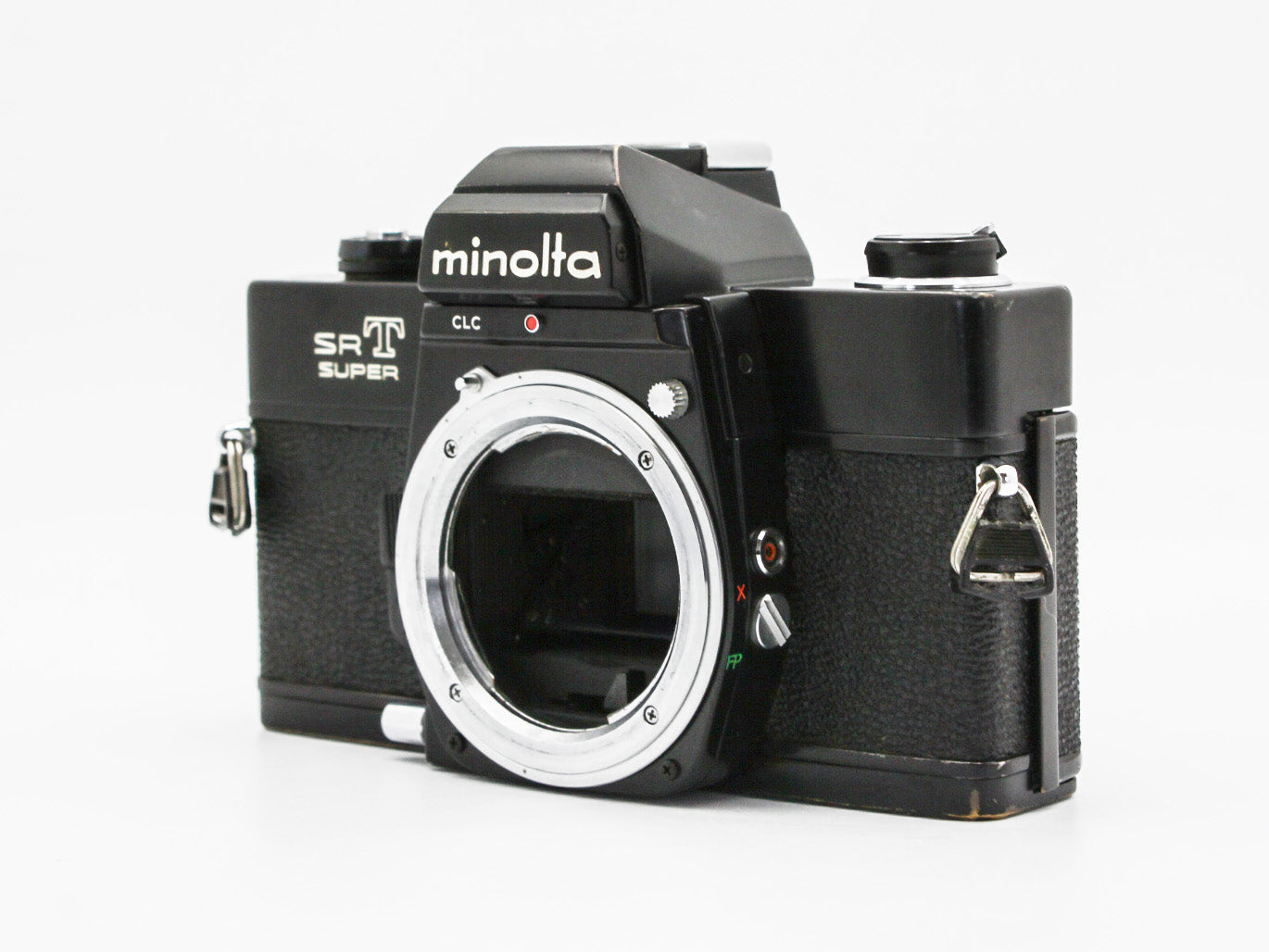 Minolta SRT Super 35mm SLR Film Camera Black Body from JAPAN【Exc+4】