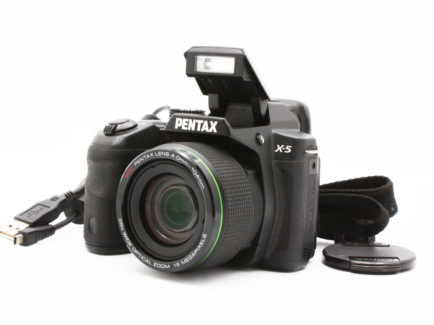 Pentax X-5 16MP DSLR Camera 4-104mm 26x Wide Optical Zoom Lens JAPAN【Near Mint】