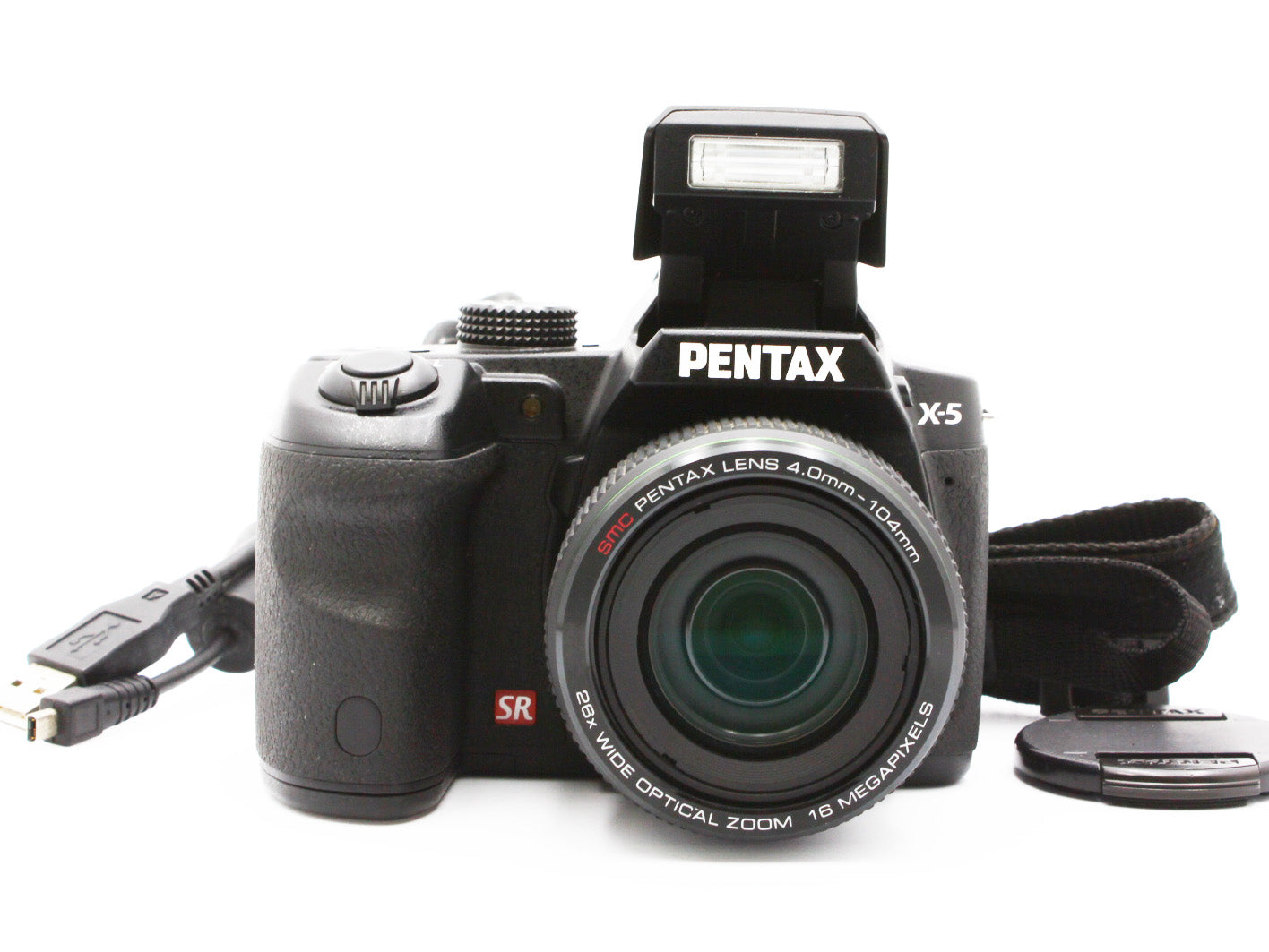 Pentax X-5 16MP DSLR Camera 4-104mm 26x Wide Optical Zoom Lens JAPAN【Near Mint】