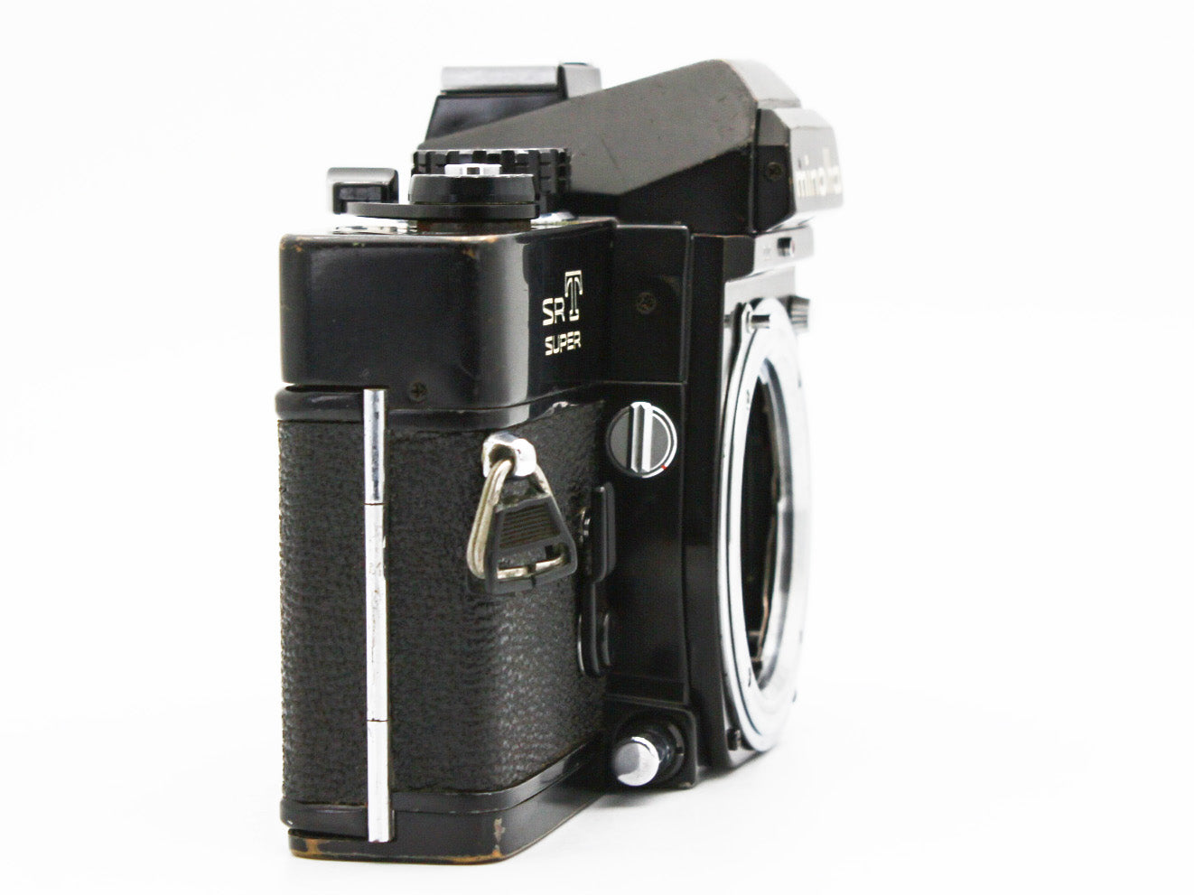 Minolta SRT Super 35mm SLR Film Camera Black Body from JAPAN【Exc+4】