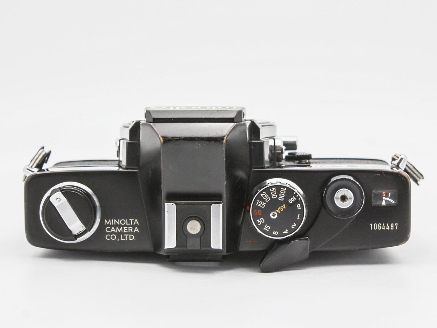 Minolta SRT Super 35mm SLR Film Camera Black Body from JAPAN【Exc+4】