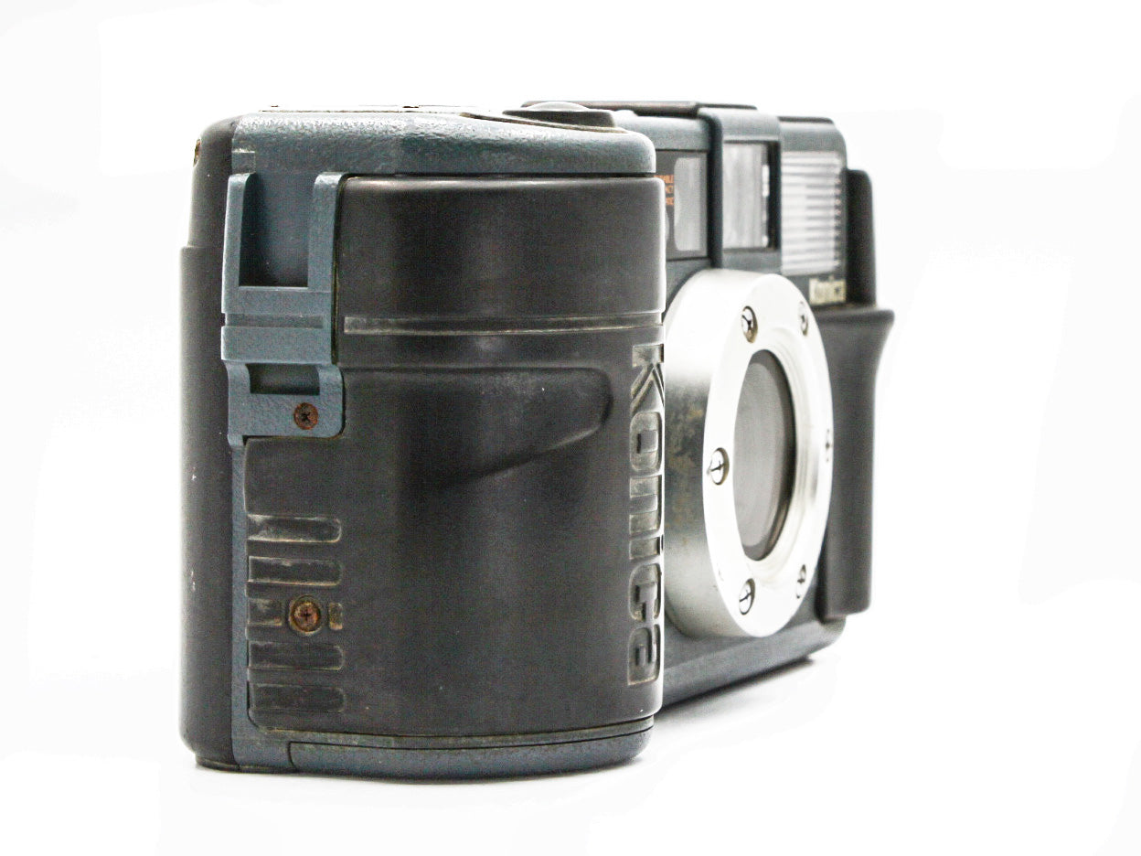 KONICA Genba kantoku LENS 28 WB Compact 35mm Film Camera from JAPAN【Exc+4】