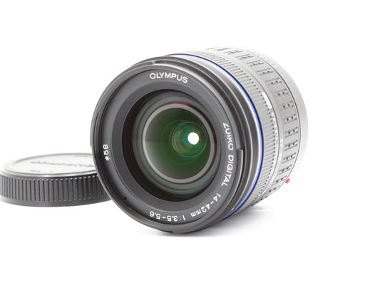 Olympus Zuiko Digital ED 14-42mm f/3.5-5.6 AF Lens【Exc+3】