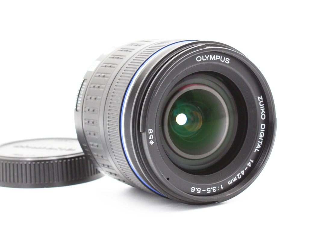 Olympus Zuiko Digital ED 14-42mm f/3.5-5.6 AF Lens【Exc+3】