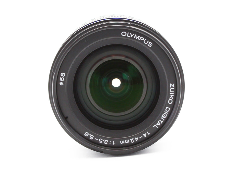 Olympus Zuiko Digital ED 14-42mm f/3.5-5.6 AF Lens【Exc+3】