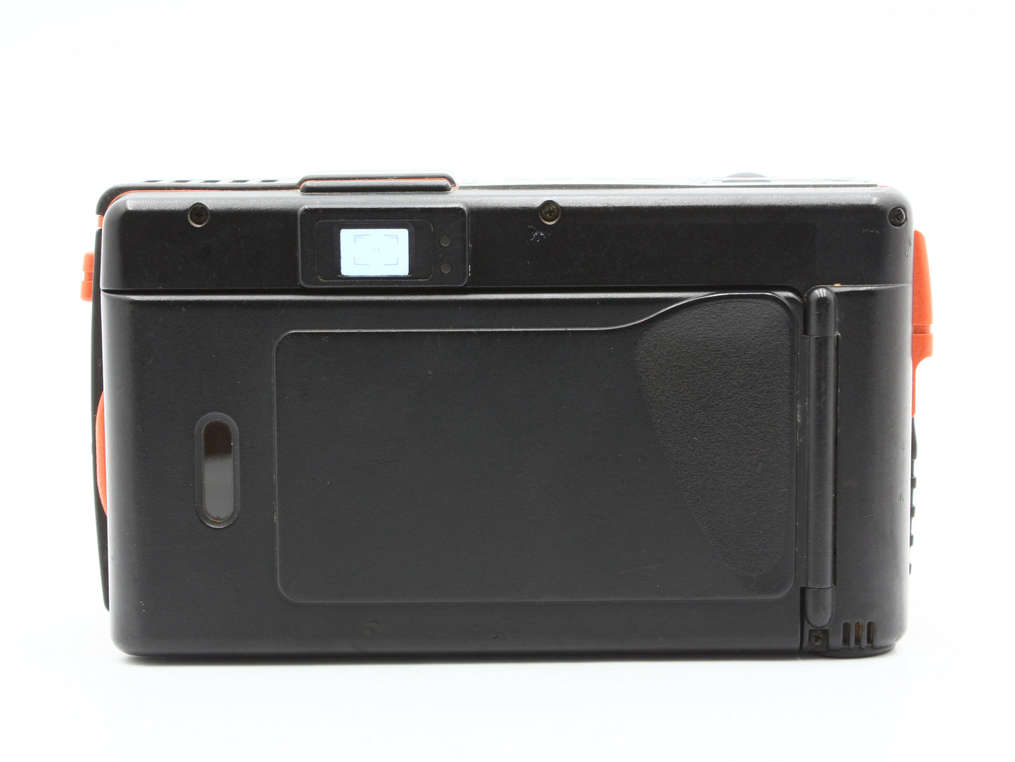 Konica Genba Kantoku 35 WB ECO 35mm Film Camera Orange from JAPAN【Exc+5】