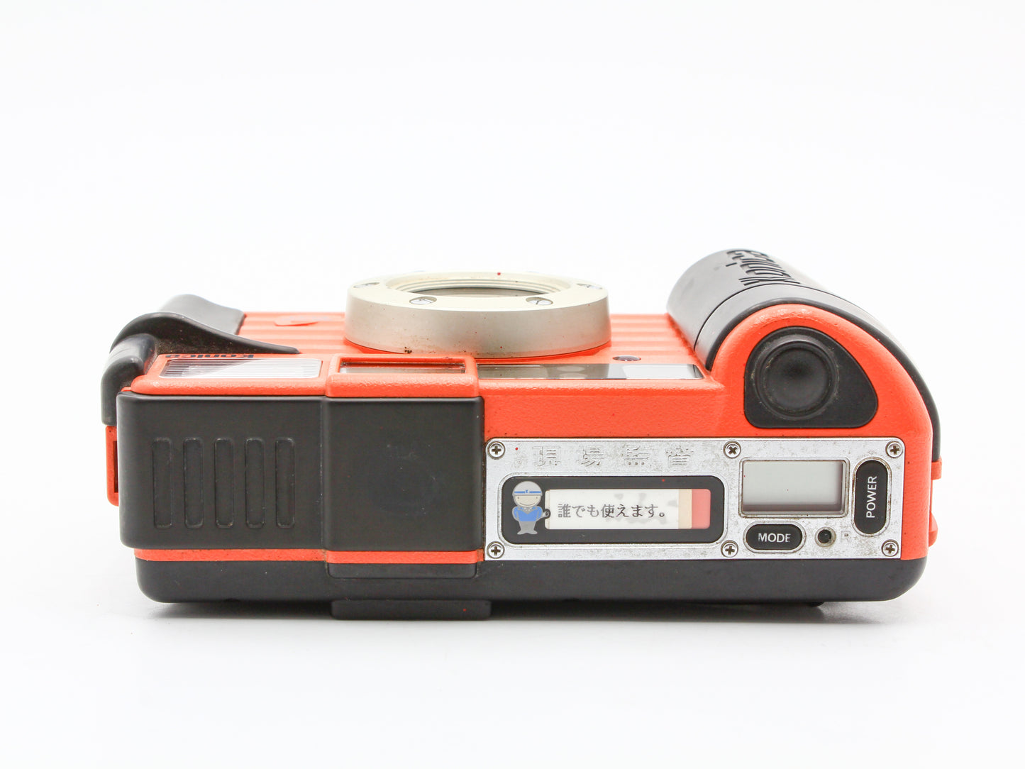 Konica Genba Kantoku 35 WB ECO 35mm Film Camera Orange from JAPAN【Exc+5】