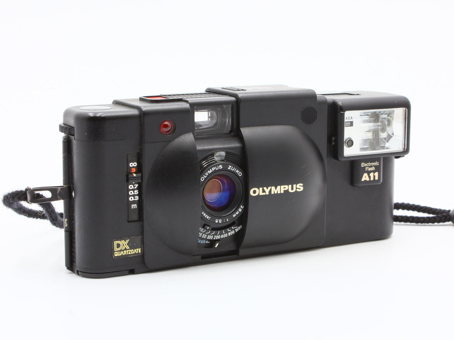 OLYMPUS XA4 MACRO 35mm Film Camera  Electronic Flash A11 from JAPAN【VeryGood】