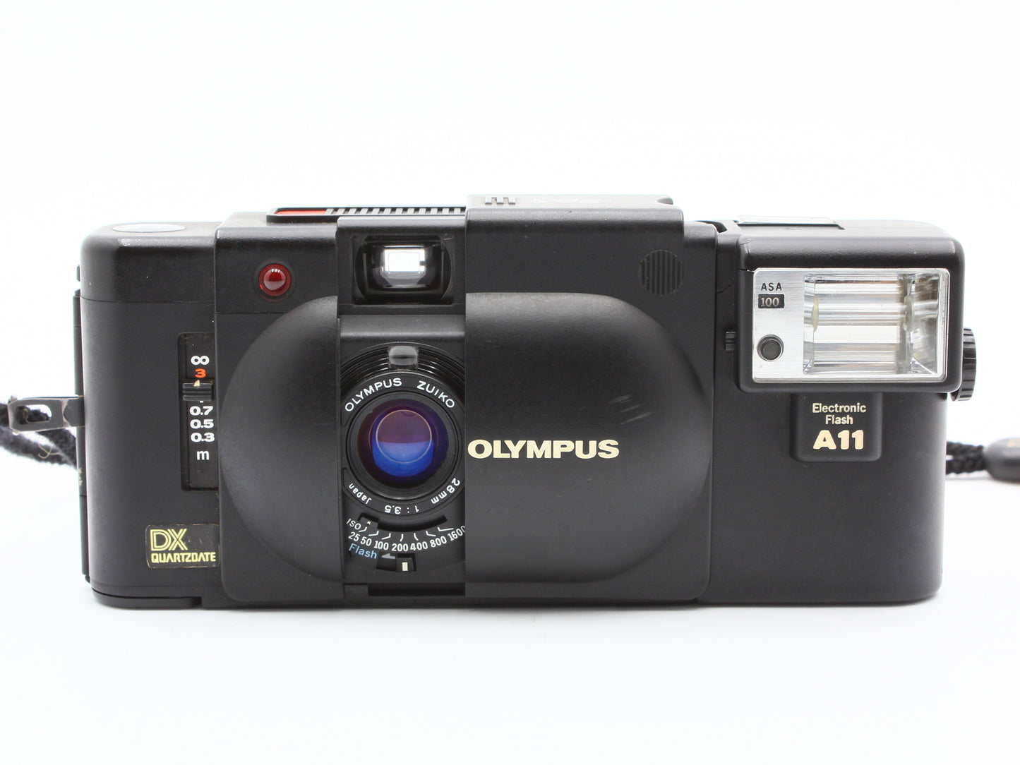 OLYMPUS XA4 MACRO 35mm Film Camera  Electronic Flash A11 from JAPAN【VeryGood】