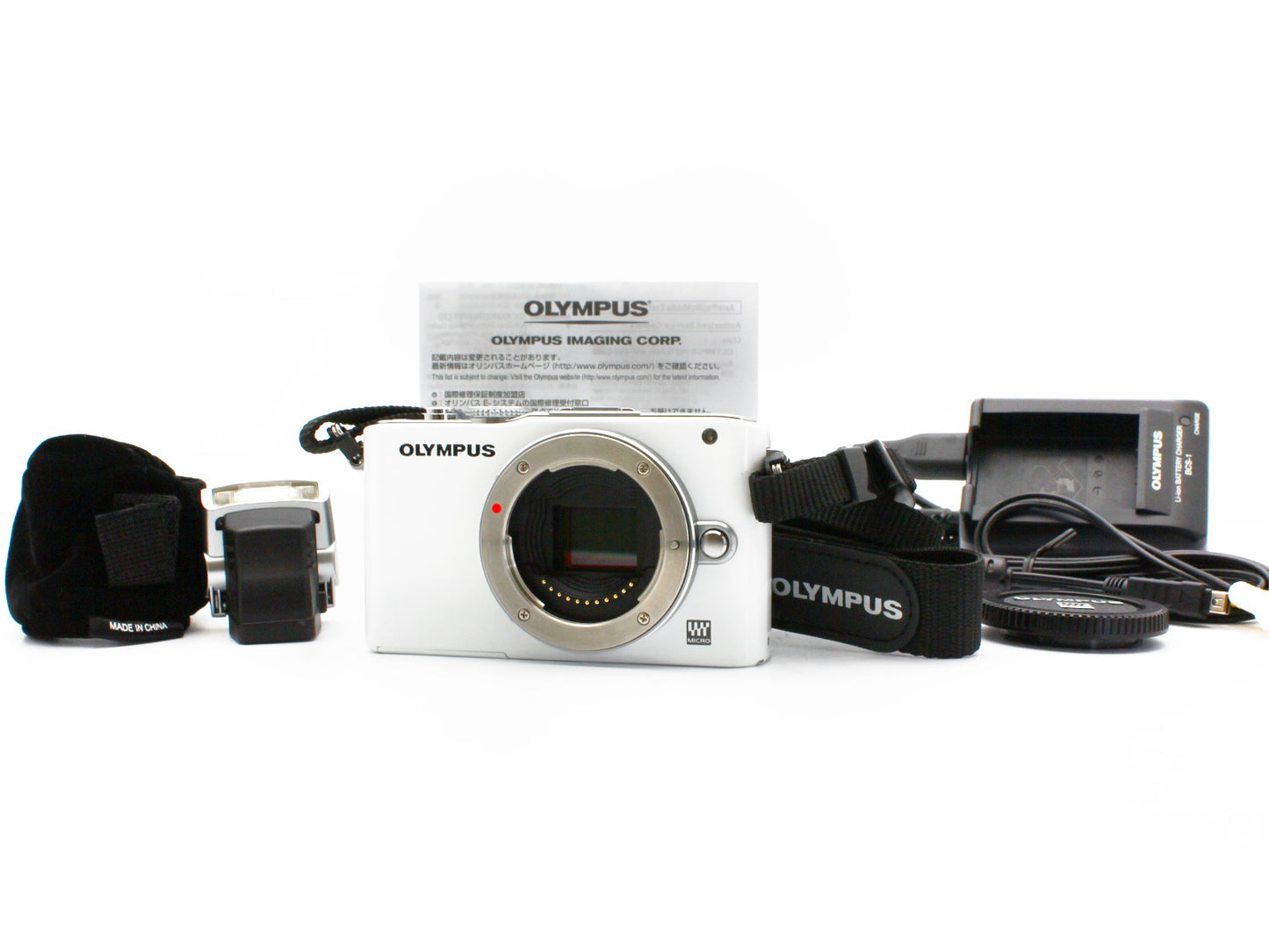 OLYMPUS PEN LITE E-PL3 12.3MP Digital Camera Body from JAPAN【Exc+5】