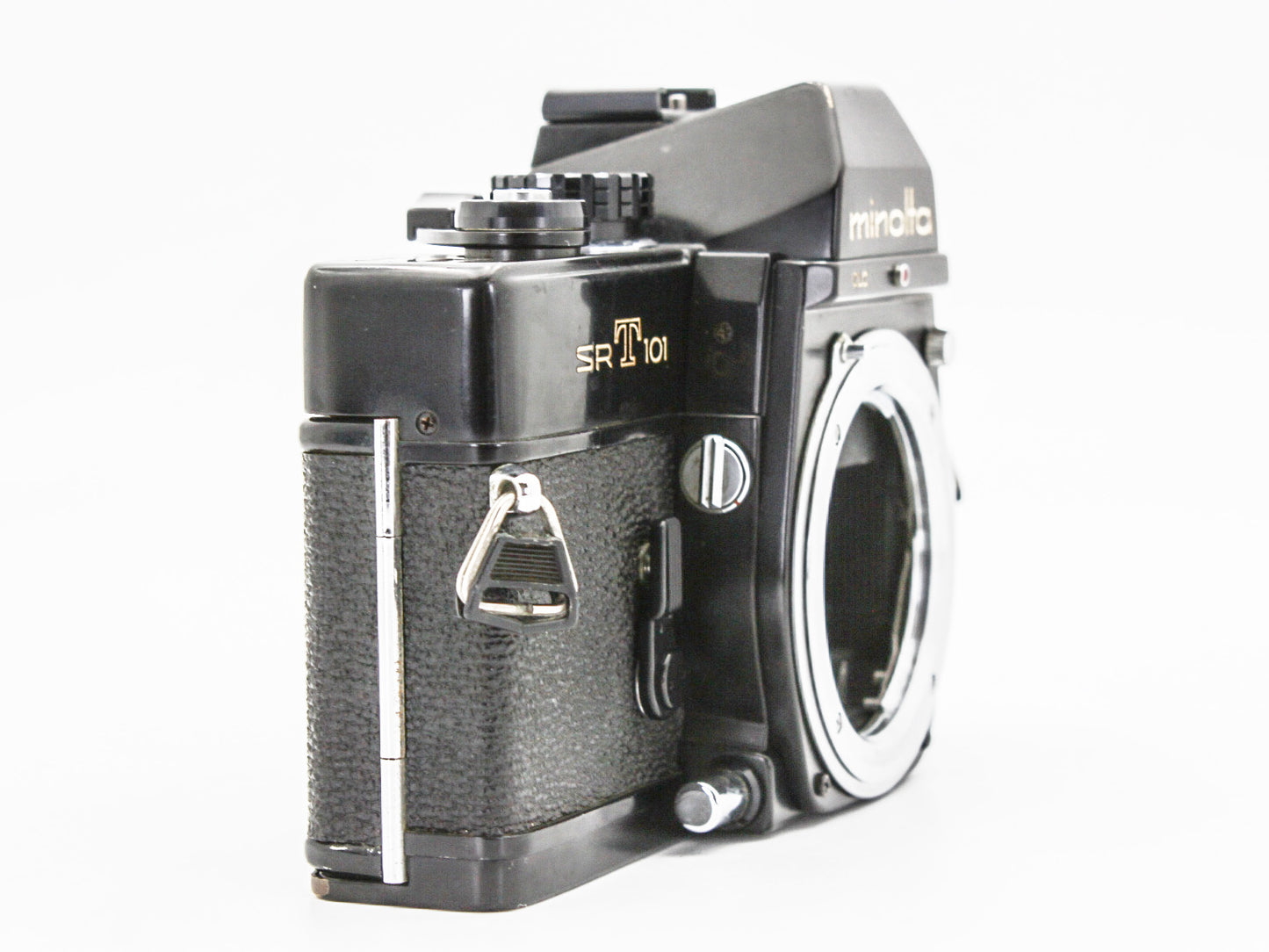 Minolta SRT 101 Black Film Camera MC Rokkor-PG 50mm f/1.4 Lens JAPAN【VeryGood】