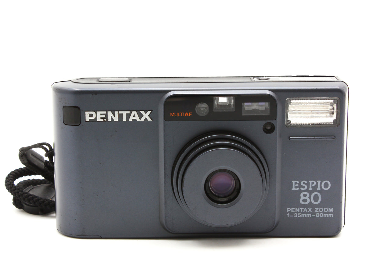 PENTAX ESPIO 80 Black 35mm Film Point & Shoot Camera 35-80mm From Japan 【Exc+4】