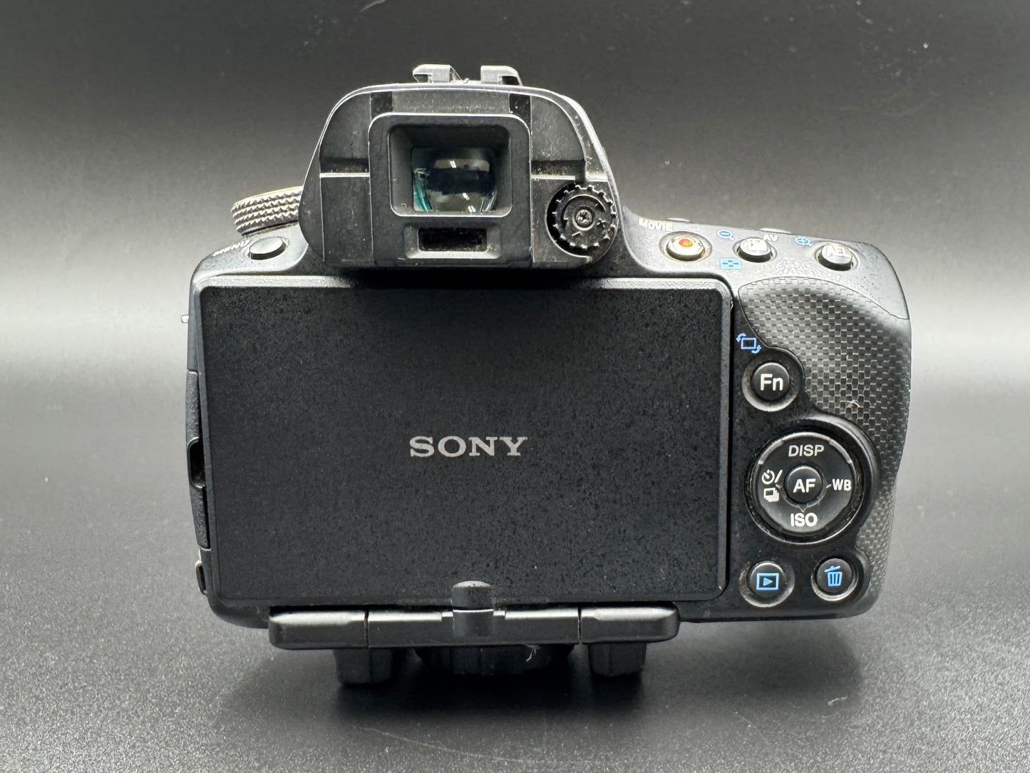SONY Alpha A SLT-A55V Digital SLR Camera Flash Battery JAPANESE Mode Only【Exc+4】