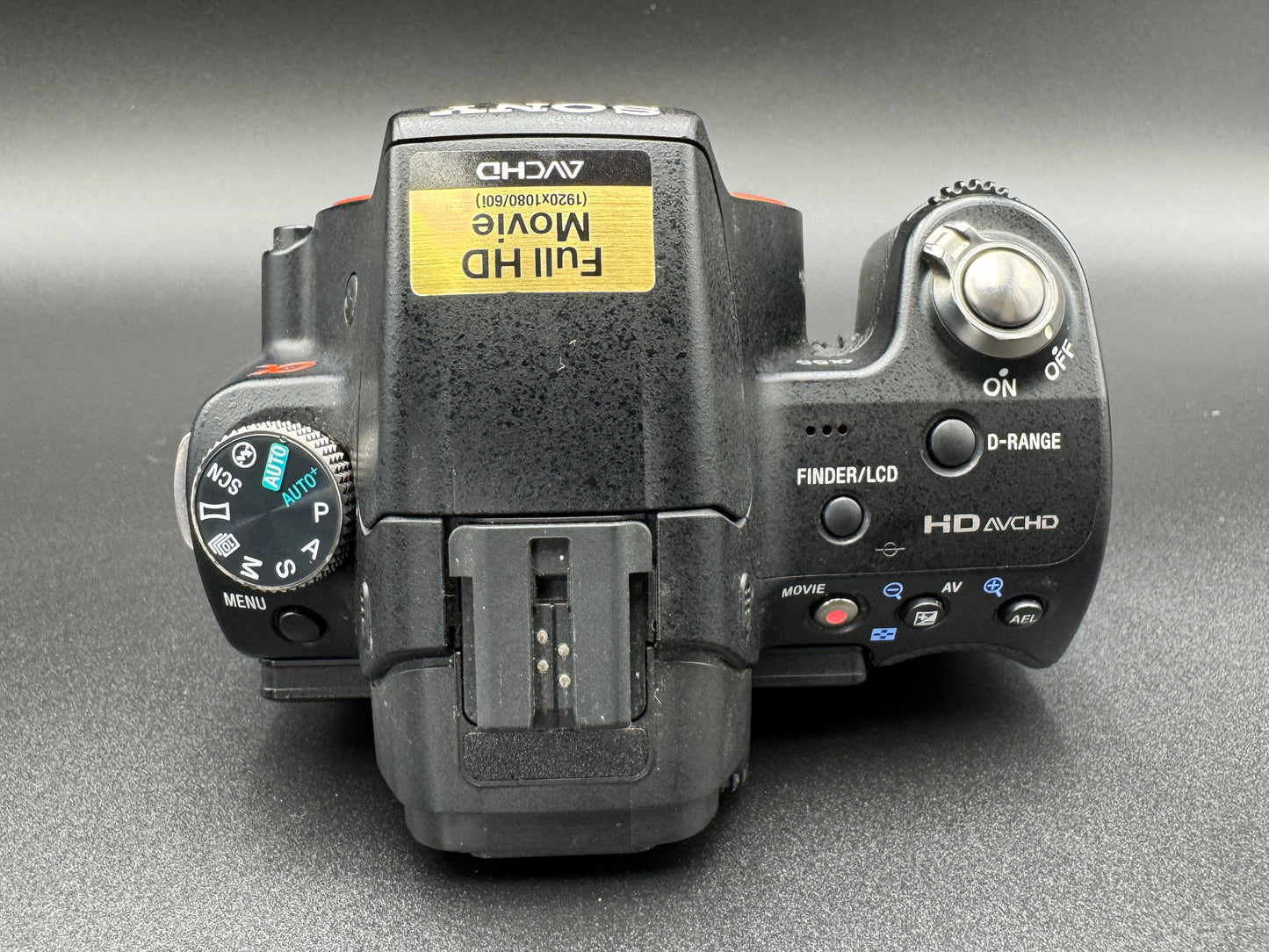 SONY Alpha A SLT-A55V Digital SLR Camera Flash Battery JAPANESE Mode Only【Exc+4】