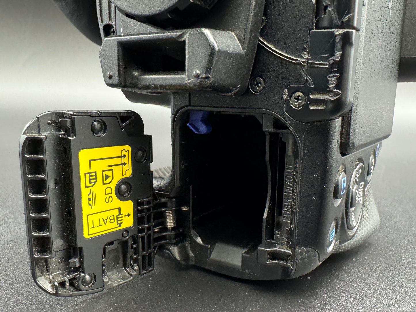 SONY Alpha A SLT-A55V Digital SLR Camera Flash Battery JAPANESE Mode Only【Exc+4】