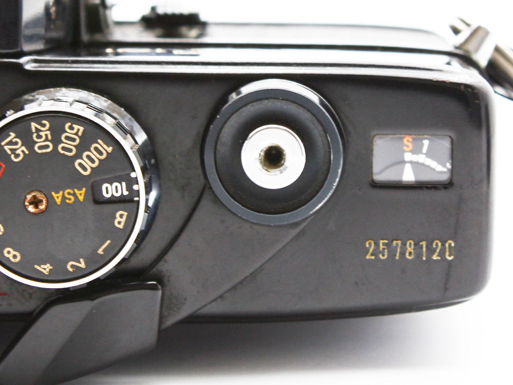 Minolta SRT 101 Black Film Camera MC Rokkor-PG 50mm f/1.4 Lens JAPAN【VeryGood】