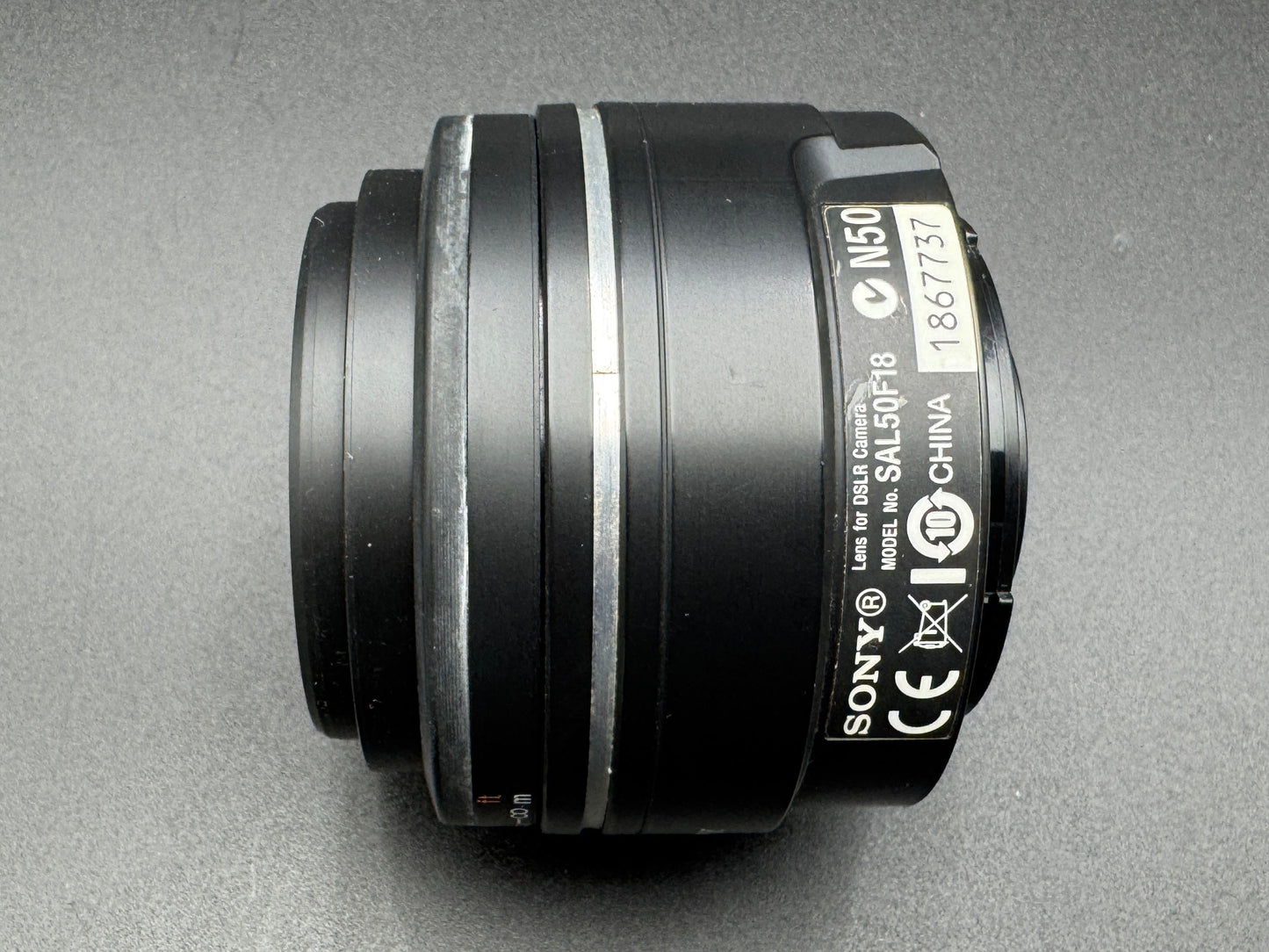 Sony 50mm f/1.8 DT SAM SAL50F18 Lens For Sony A mount DSLR Camera from JAPAN【Exc+3】