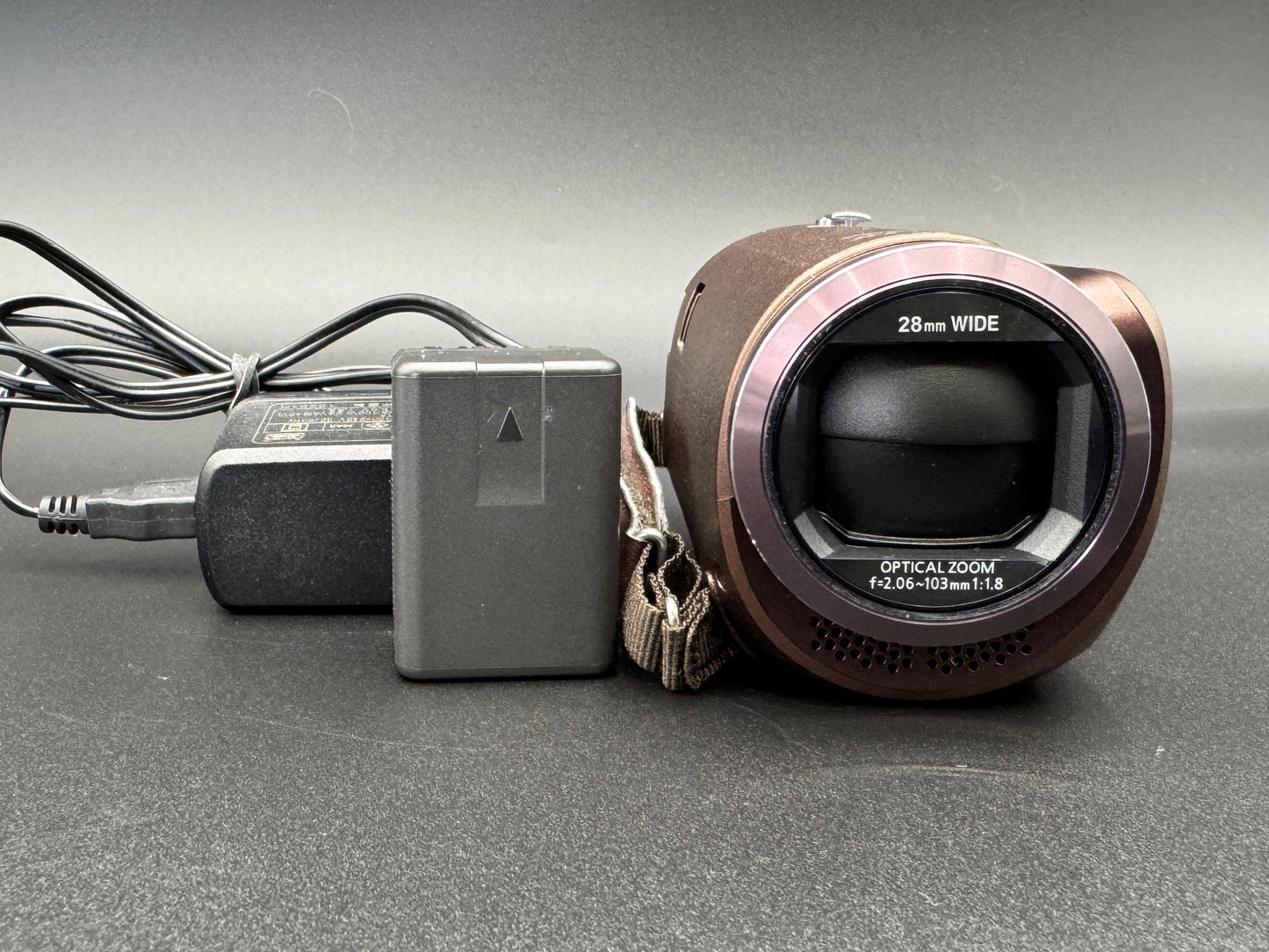 Panasonic HC-W570M Brown Digital Hi-Vision Video Camera 50x Zoom from JAPAN【Mint】