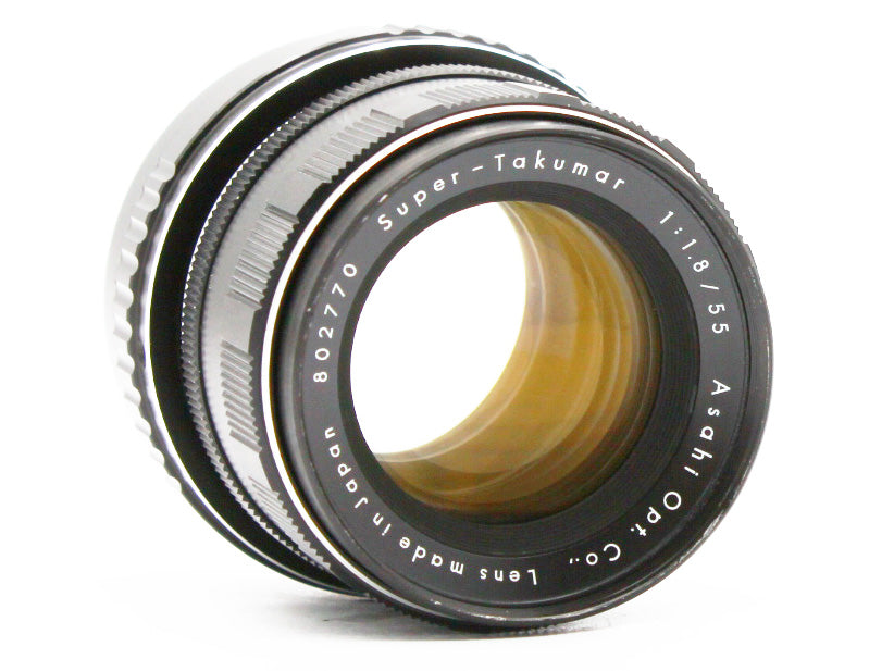 PENTAX Super-Takumar 55mm f/1.8 Lens M42-E Mount Adapter for Sony JAPAN【Exc+4】