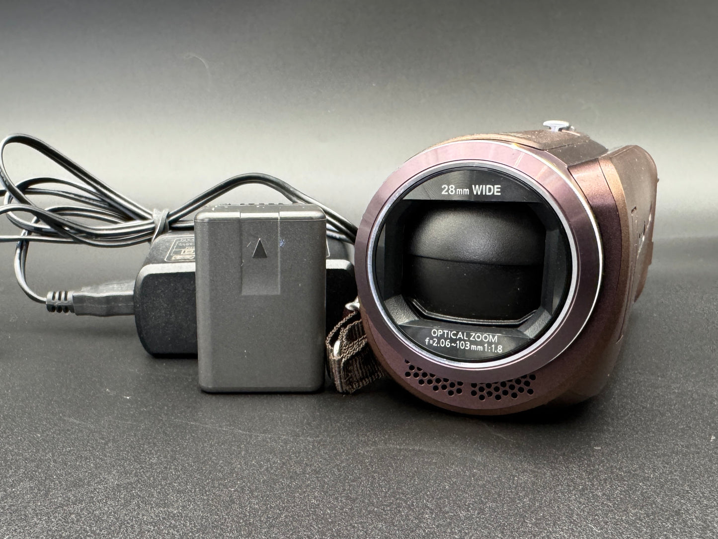 Panasonic HC-W570M Brown Digital Hi-Vision Video Camera 50x Zoom from JAPAN【Mint】