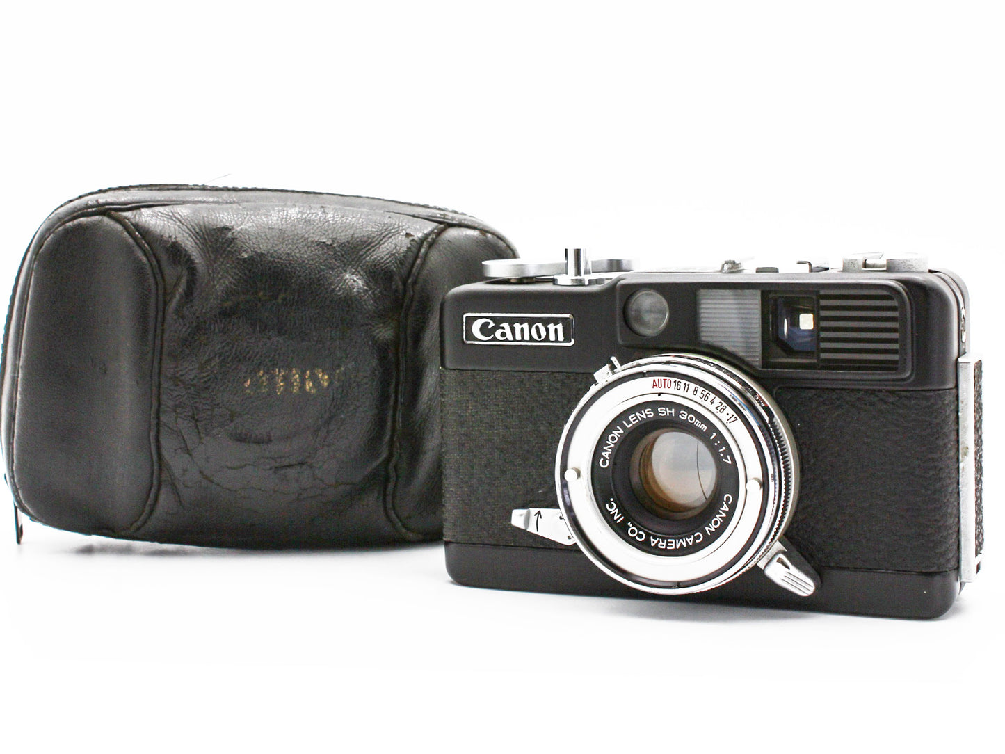 Canon Demi EE17 35mm Half Frame Film Camera Repaint 30mm f/1.7 Lens JAPAN【Exc+4】