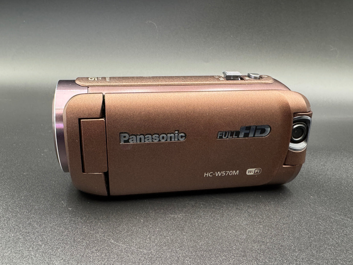 Panasonic HC-W570M Brown Digital Hi-Vision Video Camera 50x Zoom from JAPAN【Mint】