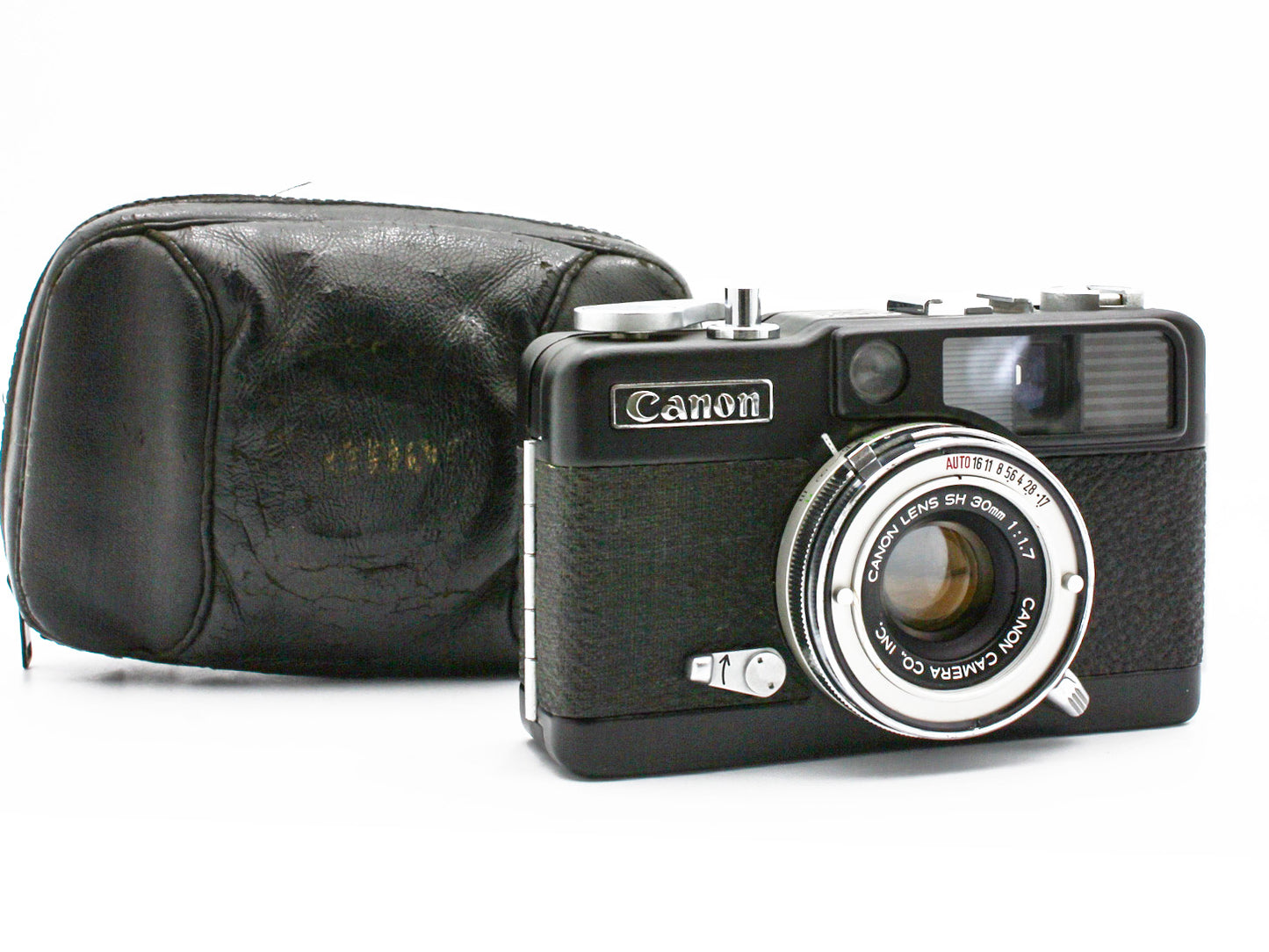Canon Demi EE17 35mm Half Frame Film Camera Repaint 30mm f/1.7 Lens JAPAN【Exc+4】