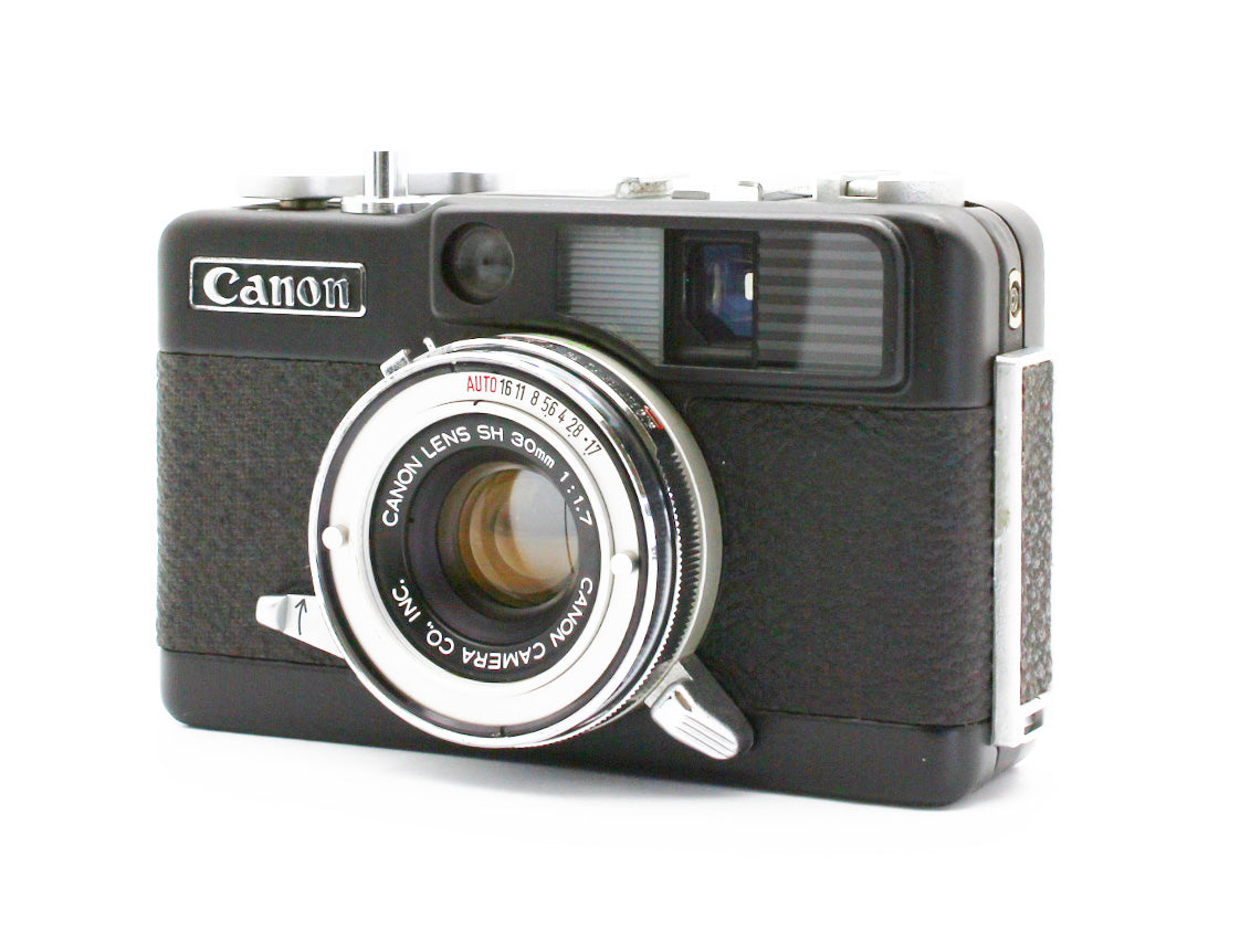 Canon Demi EE17 35mm Half Frame Film Camera Repaint 30mm f/1.7 Lens JAPAN【Exc+4】