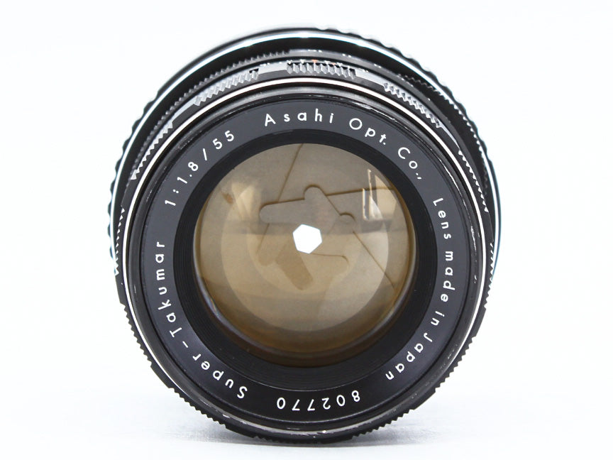 PENTAX Super-Takumar 55mm f/1.8 Lens M42-E Mount Adapter for Sony JAPAN【Exc+4】